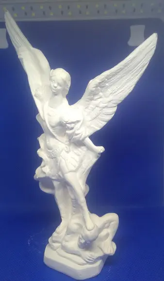 Escultura São Miguel Arcanjo Imagem Anjo São Miguel
