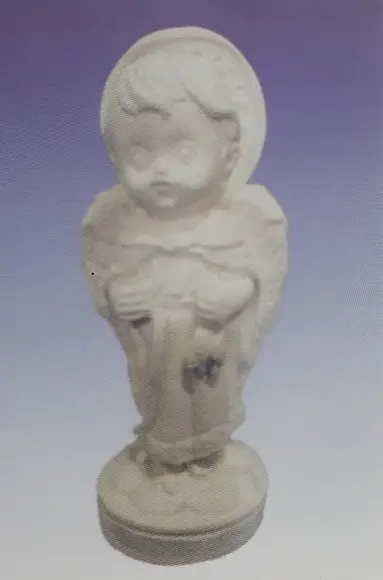 Escultura São Rafael Baby Imagem para Pintar em Gesso