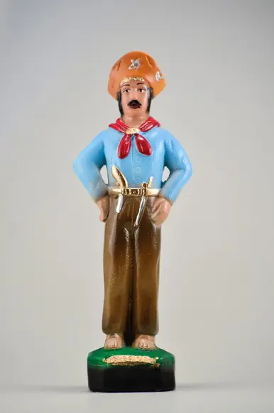 Escultura Severino Imagem 100% em Gesso Estatua Baianos