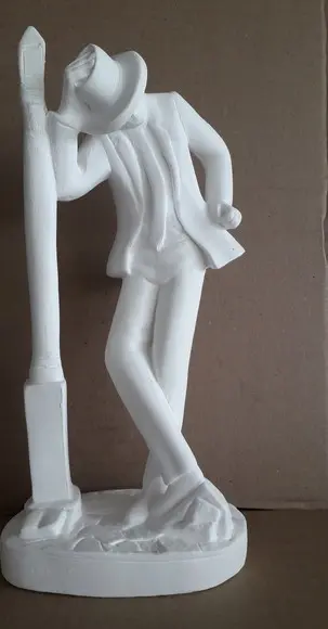 Escultura Zé Pelintra em Gesso Cru para Pintar Como Desejar