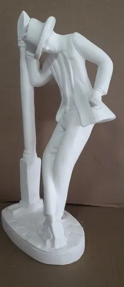 Escultura Zé Pelintra em Gesso Cru para Pintar Como Desejar