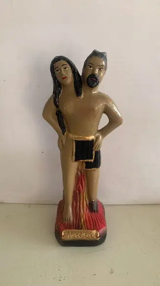 Exu 2 Cabeça Imagem Exu Duas Cabeças