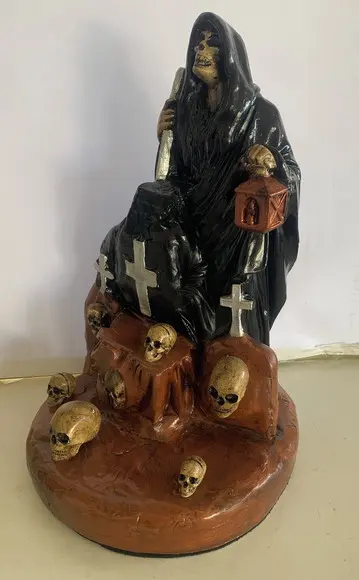 Exu 7 Caveiras Imagem Sete Caveira Rei do Cemitério da Almas