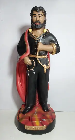 Exu 7 Chaves Imagem Exu Sete Chave Grande 45cm