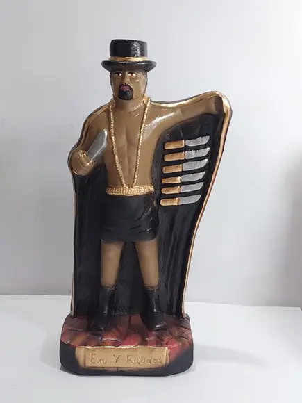 Exu 7 Facadas Imagem Exu Sete Facada Escultura Exu 7 Facas