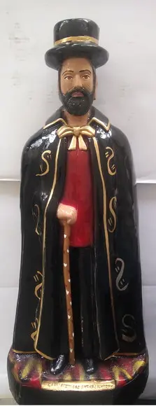 Exu Capa Preta das Encruzilhadas Imagem Grande Capa Preta