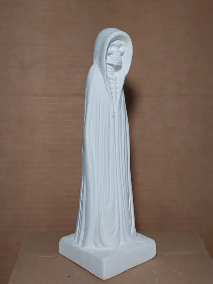 Exu Caveira Imagem em Gesso Cru para Pintar