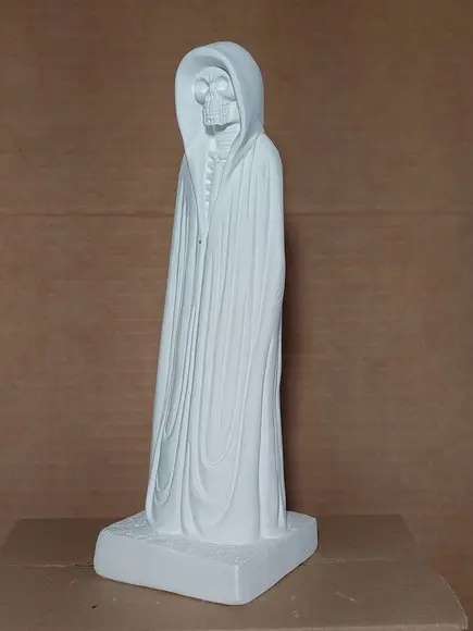 Exu Caveira Imagem em Gesso Cru para Pintar