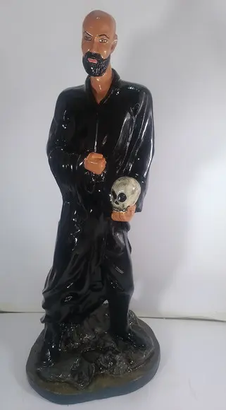 Exu Caveira Imagem Exu João Caveira Almas C/pintura Especial