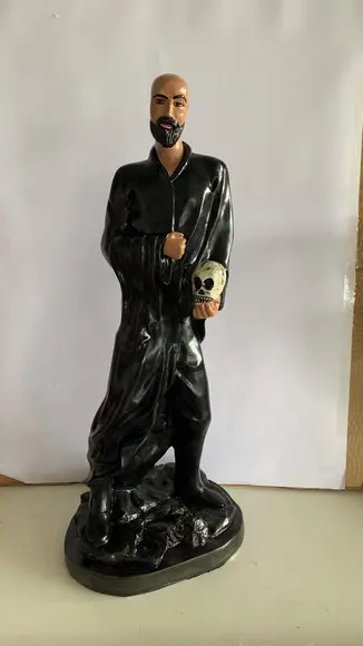 Exu Caveira Imagem Exu João Caveira Almas C/pintura Especial