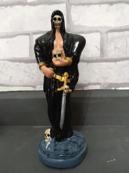 Exu Caveira Imagem Exu João Caveira c/ Pintura Personalizada