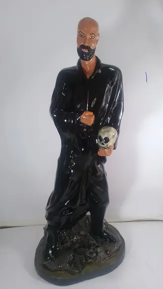 Exu Caveira Imagem Exu João Caveira Almas C/pintura Especial