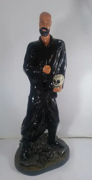 Exu Caveira Imagem Exu João Caveira Almas C/pintura Especial