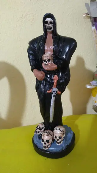Exu Caveira Imagem Exu João Caveira c/ Pintura Personalizada