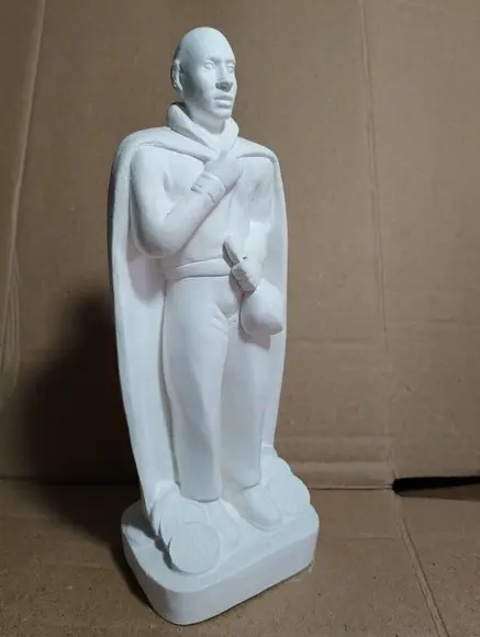 Exu do Ouro Imagem Exu do Ouro Escultura em Gesso Cru