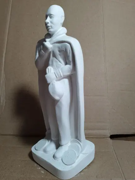 Exu do Ouro Imagem Exu do Ouro Escultura em Gesso Cru