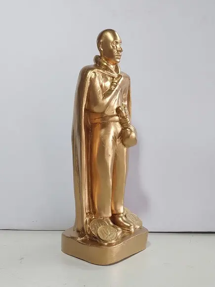 Exu do Ouro Imagem Exu do Ouro Todo em Dourado