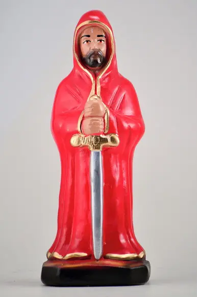 Exu Guardião Imagem Exu Guardião com Capa Vermelha