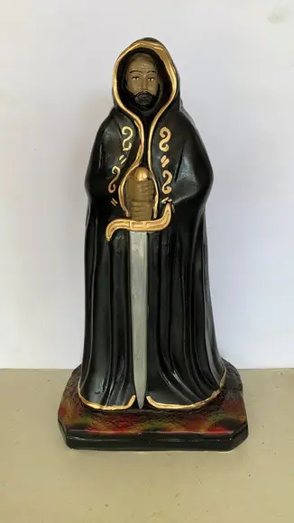 Exu Guardião Imagem Exu Guardião com Capa Preta ou Vermelha