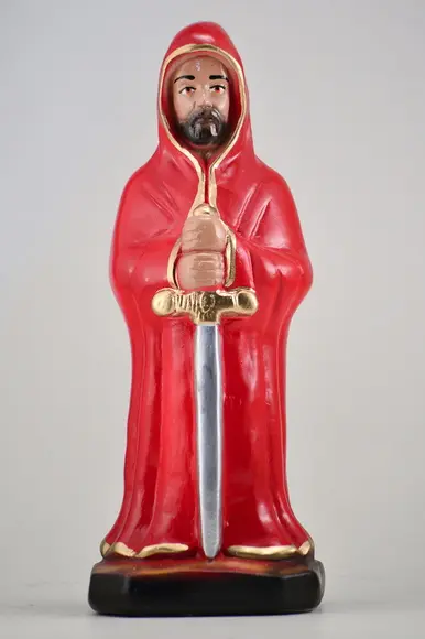 Exu Guardião Imagem Exu Guardião com Capa Vermelha ou Preta