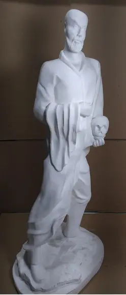 Exu João Caveira Imagem João Caveira Exu Caveira Gesso Cru