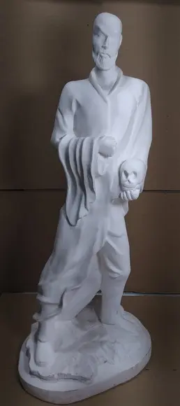 Exu João Caveira Imagem João Caveira Exu Caveira Gesso Cru