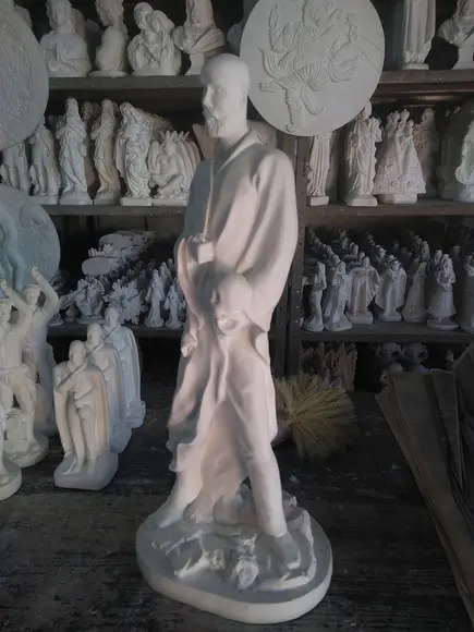Exu João Caveira Imagem João Caveira Exu Caveira Gesso Cru