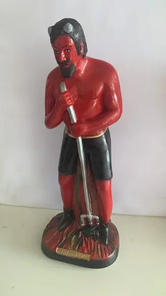 Exu Lúcifer Imagem Lucifer sem Capa com Pintura Especial