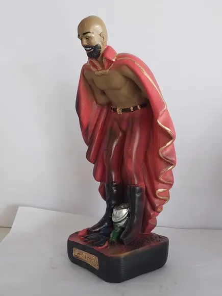 Exu Marabô Imagem do Exu Marabo Escultura com 24cm