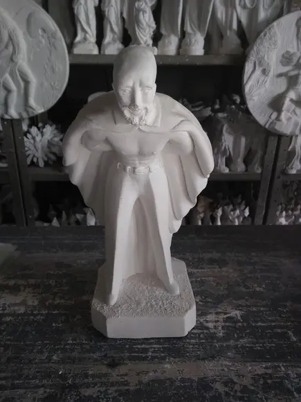 Exu Marabô Imagem Exu Marabo em Gesso Cru