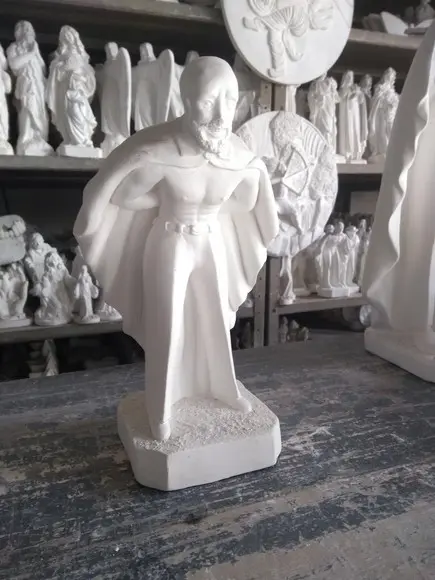 Exu Marabô Imagem Exu Marabo em Gesso Cru