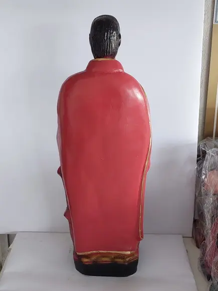 Exu Meia Noite Imagem Exu Meia Noite Vermelho Grande C/40cm