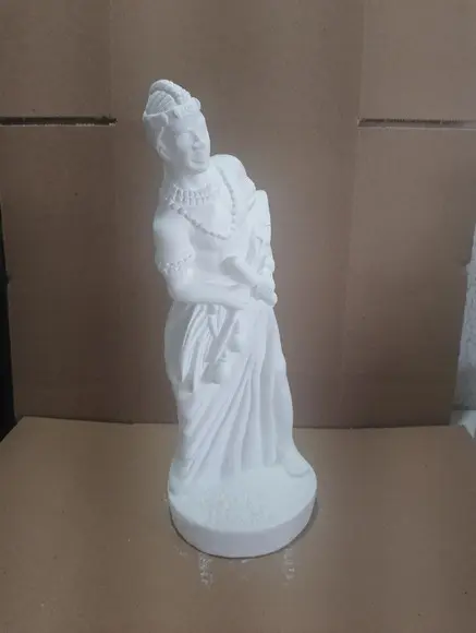 Exu Orixá Imagem Exu dos Orixas Candomblé Escultura Gesso