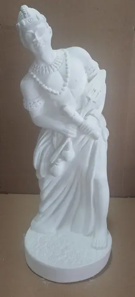Exu Orixá Imagem Exu dos Orixas Candomblé Escultura Gesso