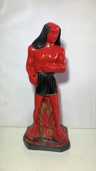 Exu Pedra Preta Imagem Exu Pedra Preta Pintura Personalizada