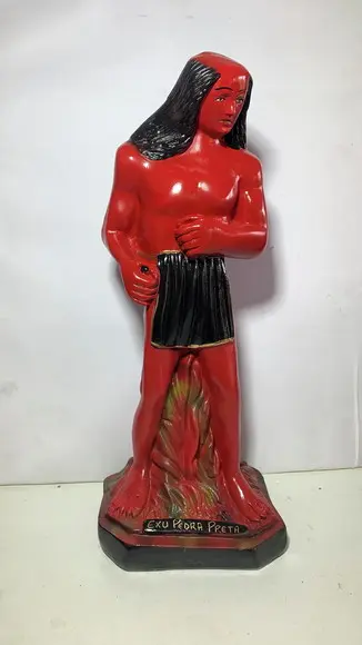 Exu Pedra Preta Imagem Exu Pedra Preta Pintura Personalizada