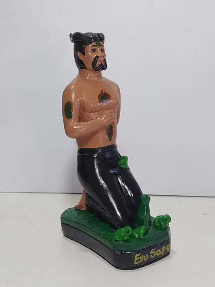 Exu Sapo Imagem Exu Sapo Ajoelhado