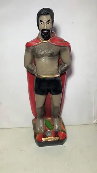 Exu Veludo Imagem Sr Exu Veludo Grande com 42cm