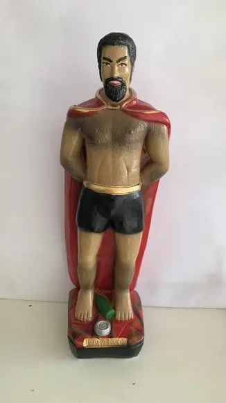 Exu Veludo Imagem Sr Exu Veludo Grande com 42cm