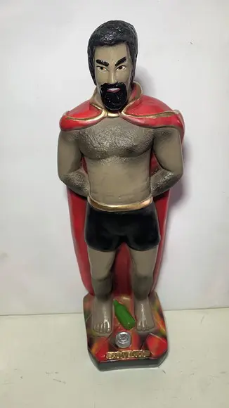 Exu Veludo Imagem Sr Exu Veludo Grande com 42cm