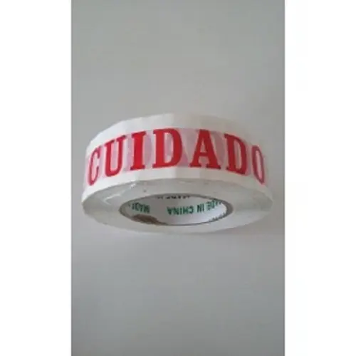 Fita Adesiva Cuidado Frágil rolo grande c/Mais De 300 Metros