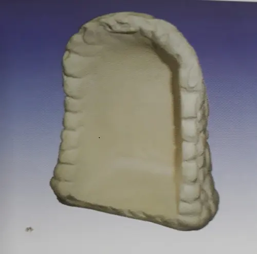 Gruta Escultura em Gesso Cru
