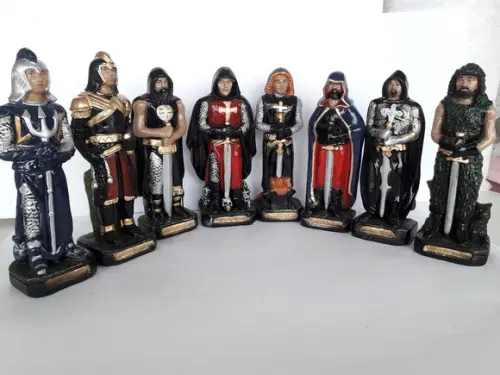 Guardiões dos Orixás Imagem Exu Guardião do Orixás Kit com 8