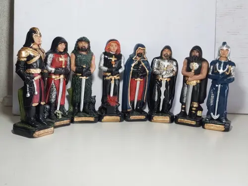 Guardiões dos Orixás Imagem Exu Guardião do Orixás Kit com 8