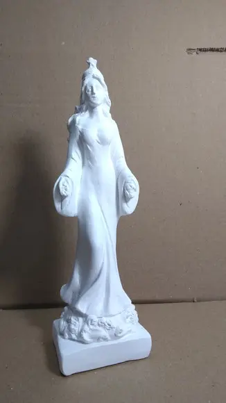 Iemanjá Imagem Yemanja Escultura em Gesso Cru