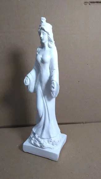 Iemanjá Imagem Yemanja Escultura em Gesso Cru