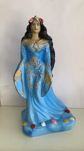 Iemanjá Imagem Yemanja Mãe Rainha do Mar 40cm