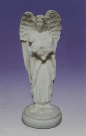 Imagem Anjo Camael Escultura em Gesso Cru para Pintar