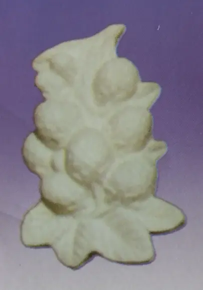 Imagem Aplique de Morango de Parede para Pintar em Gesso