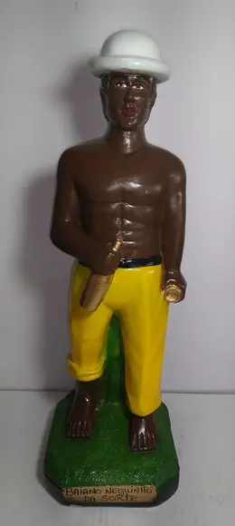 Imagem Baiano Neguinho da Sorte Escultura Mestre Raimundo